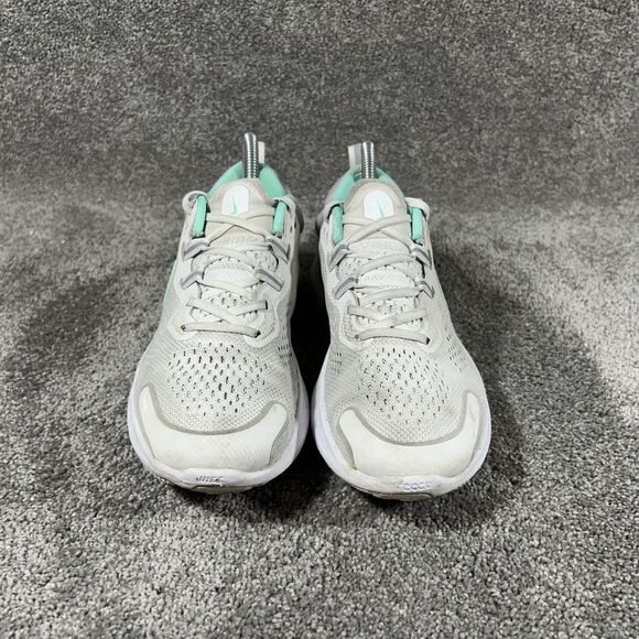 Nike React Miler 2 CW7136-002 Women's Size 7.5 White Mint Green Running Shoes - Picture 4 of 13